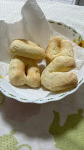 Chipas feitas por ela